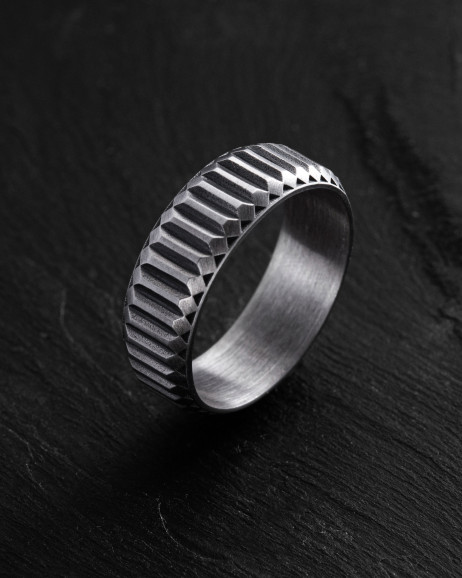 Серебряное кольцо VERTEX 2