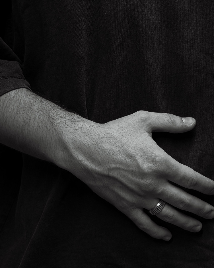 Срібний перстень VERTEX 3