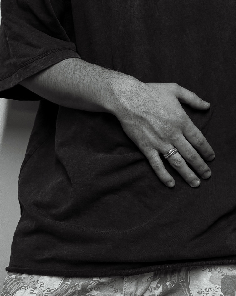 Срібний перстень VERTEX 5