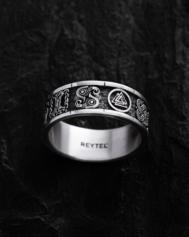 Срібний перстень NORDIC LEGACY