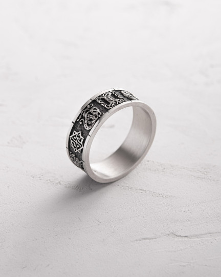 Серебряное кольцо NORDIC LEGACY / Кольца + 3