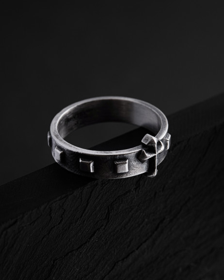 Silver ring ROSARIUM 2 Reytel Silver ring ROSARIUM 2