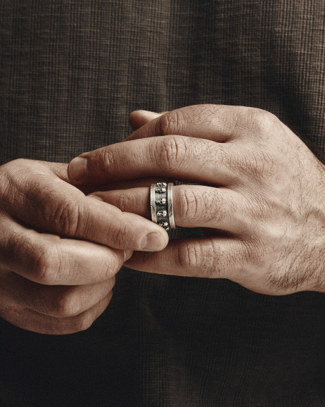 Silver ring ETERNAL DANCE 6