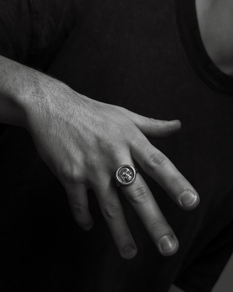 Срібний перстень AETERNUM 2