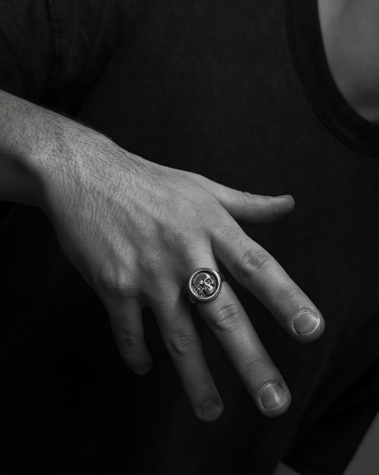 Срібний перстень AETERNUM 2