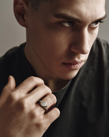 Срібний перстень VOID 2