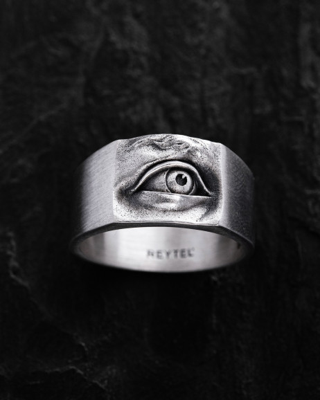 Срібний перстень EYE OF PROVIDENCE