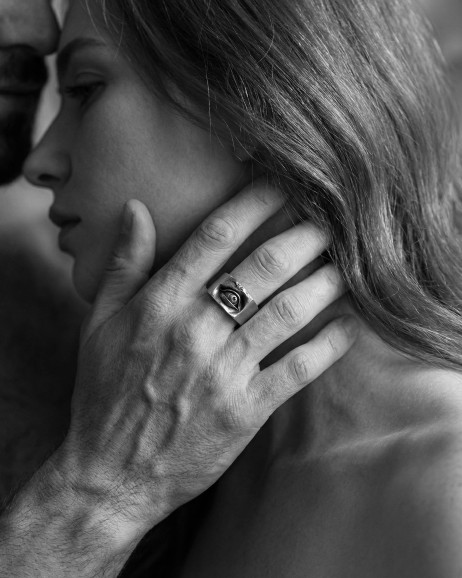 Silver ring EYE OF PROVIDENCE 4
