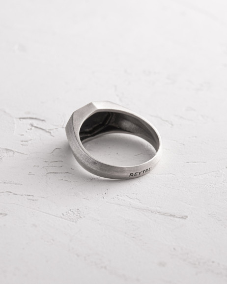 Срібний перстень METEORITE 3
