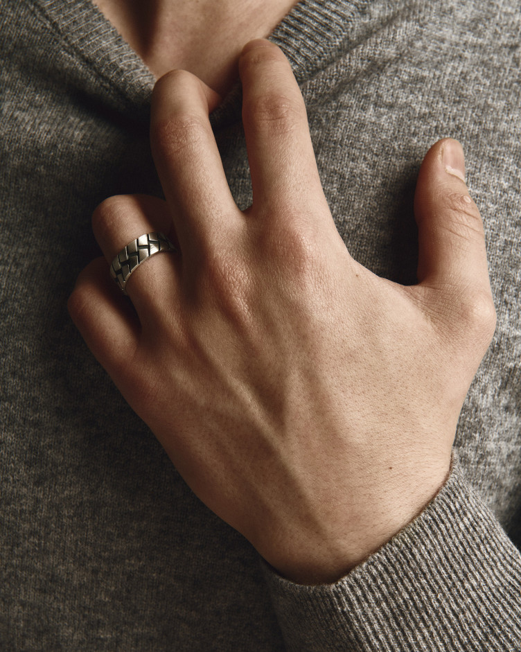 Срібний перстень ROUTE 4