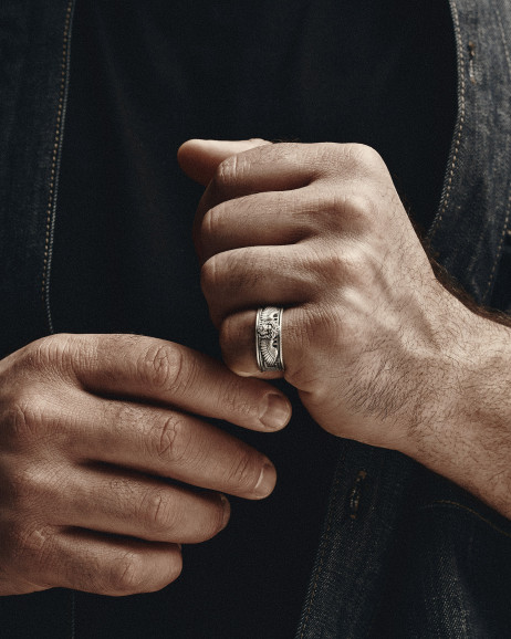 Silver ring ZEUS - GREEK GOD 2