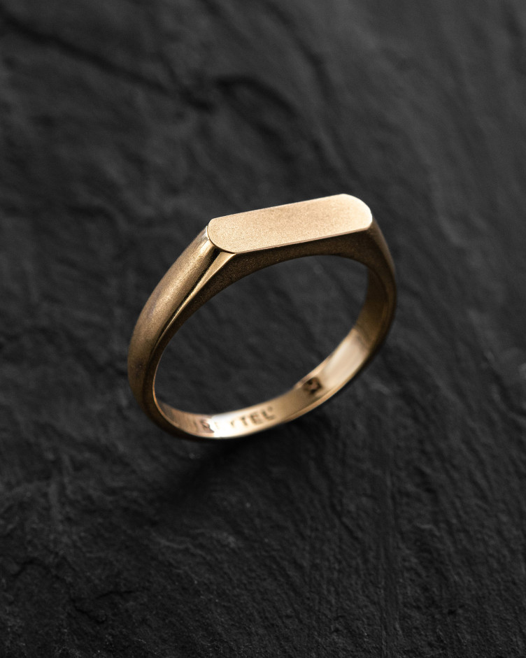 Ring STROM (14k yellow gold) 2