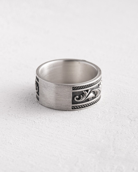 Silver ring SAINT MICHAEL 4