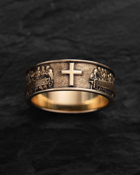 Ring DA VINCI’S LEGACY (14k yellow gold) 4