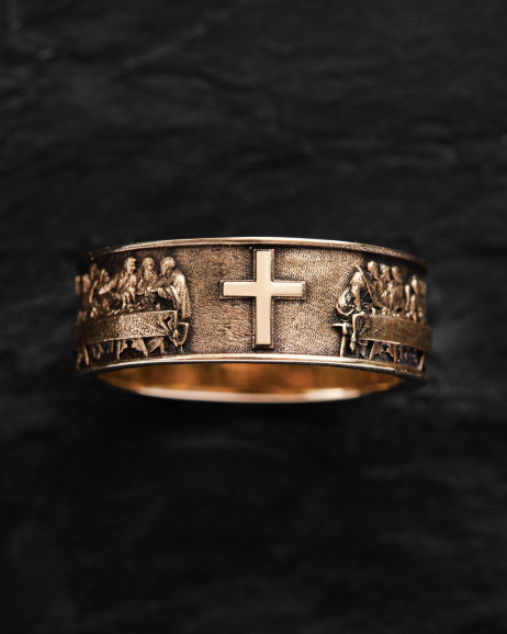 Ring DA VINCI’S LEGACY (14k yellow gold) 6