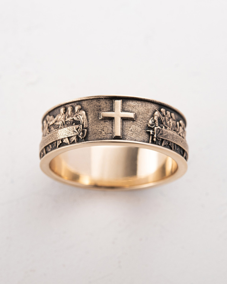 Ring DA VINCI’S LEGACY (14k yellow gold)