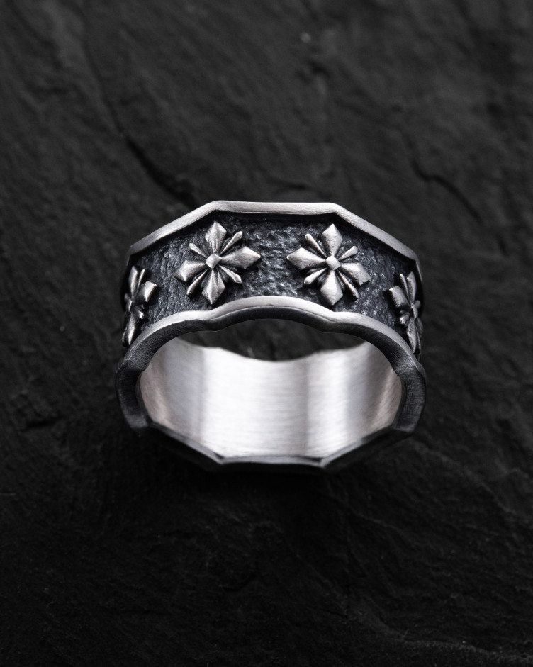 Silver ring CUSTOS