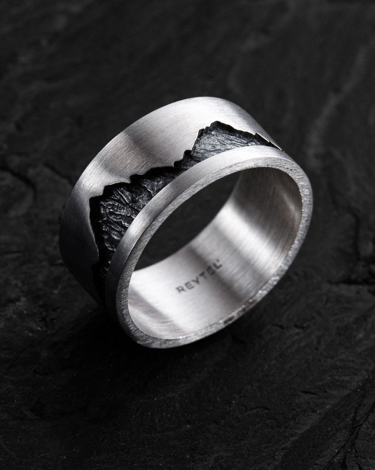 Срібний перстень MOUNTAINS 2