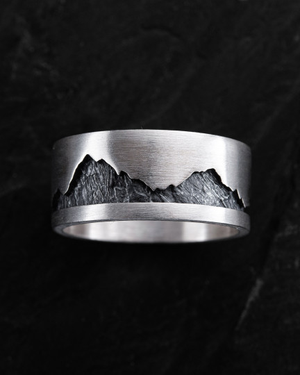 Срібний перстень MOUNTAINS / Персні