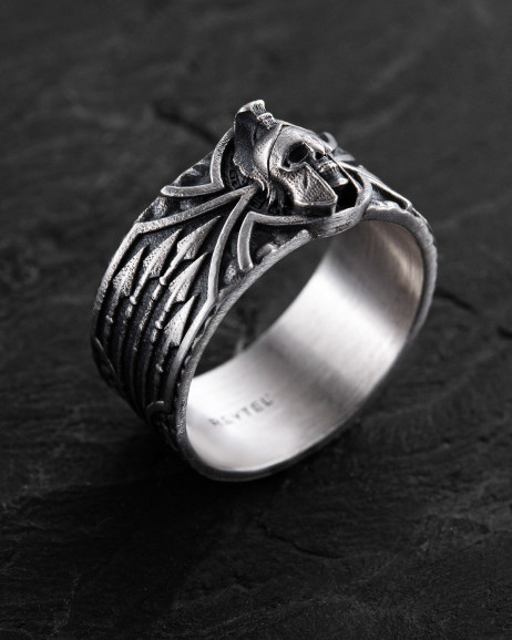 Срібний перстень RUSTING 3