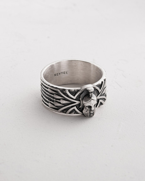 Срібний перстень RUSTING 4