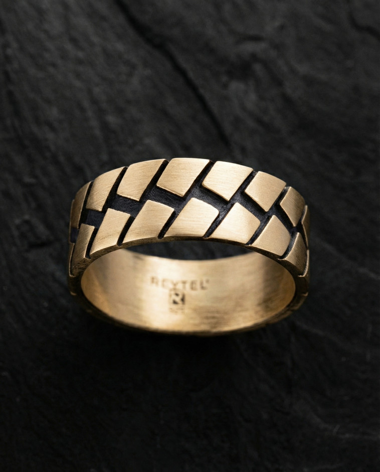 Перстень ROUTE (жовте золото)