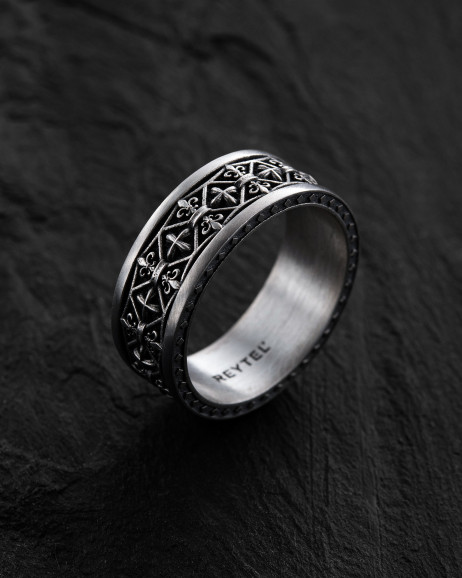 Серебряное кольцо FLEUR DE LIS 2