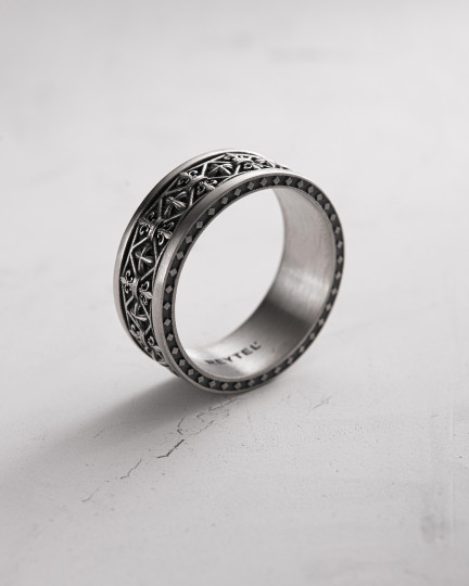 Серебряное кольцо FLEUR DE LIS / Кольца + 3