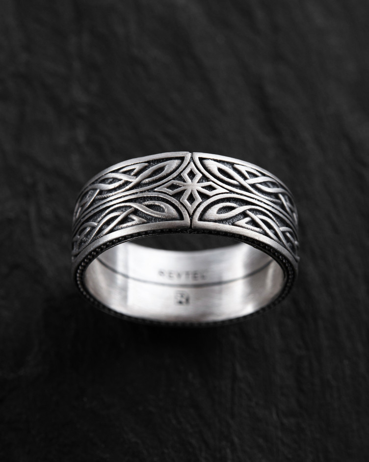 Серебряное кольцо ELVEN STAR