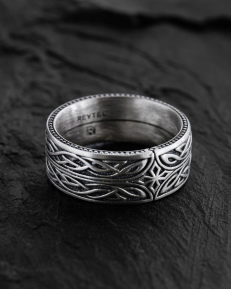 Серебряное кольцо ELVEN STAR 3