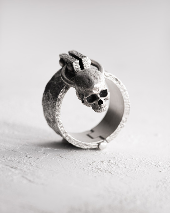 Срібний перстень REMORSE / Персні + 5