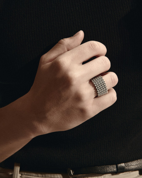 Серебряный кольцо MAILLE / Кольца