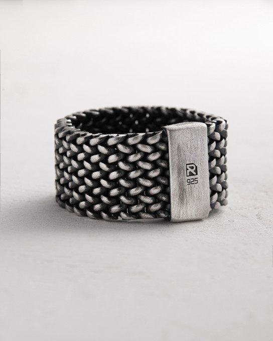 Серебряный кольцо MAILLE / Кольца + 4