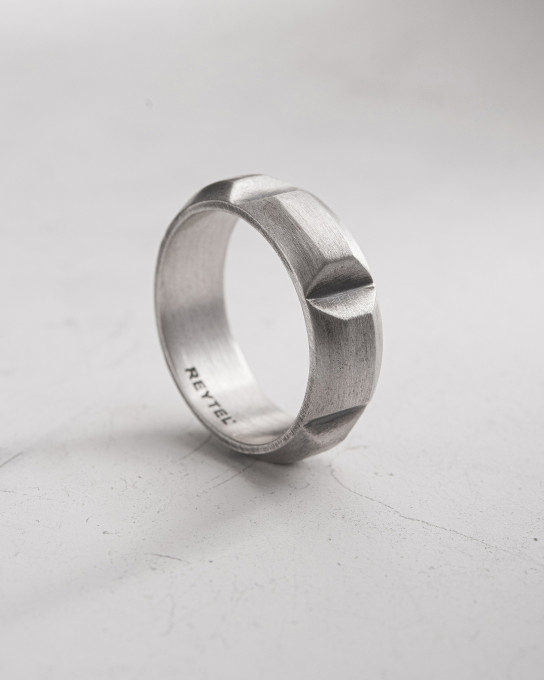 Серебряный кольцо ASCENT / Кольца + 3