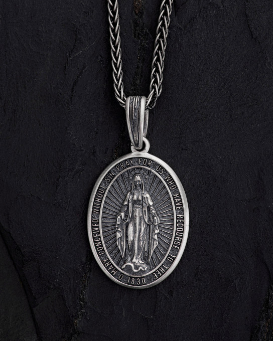 Срібний кулон VIRGIN MARY / Кулони