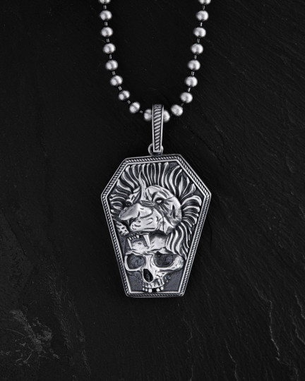 Серебряный кулон MEMENTO MORI / Кулоны