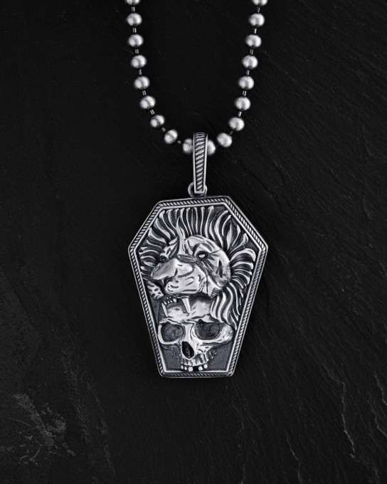 Серебряный кулон MEMENTO MORI / Кулоны