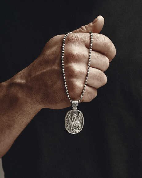Срібний кулон ST. ARCHANGEL MICHAEL 5