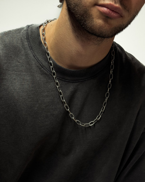 Silver chain ANKERWEBEN 6