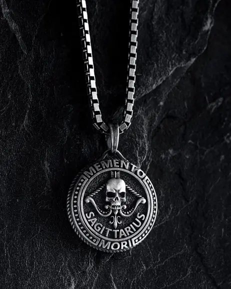 Кулон Знак зодіаку - LIBRA. MEMENTO MORI (терези). Ціна ₴ 5 650