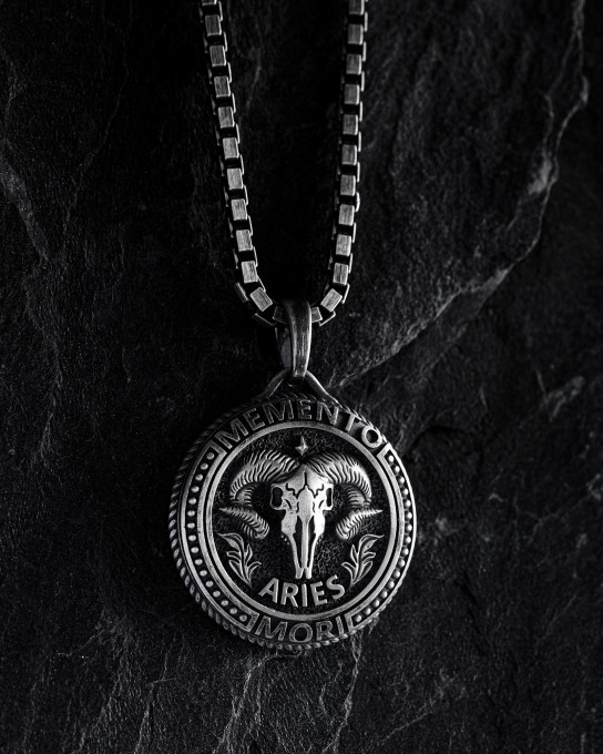 Кулон Знак зодіаку - ARIES. MEMENTO MORI (овен) / Кулони