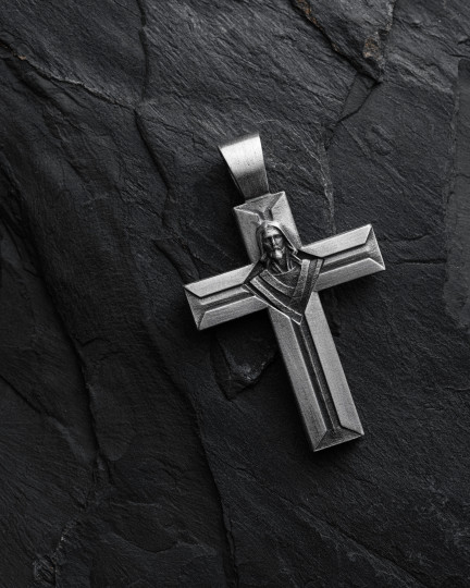 Серебряный крест CRISTO REDENTOR / Кулоны
