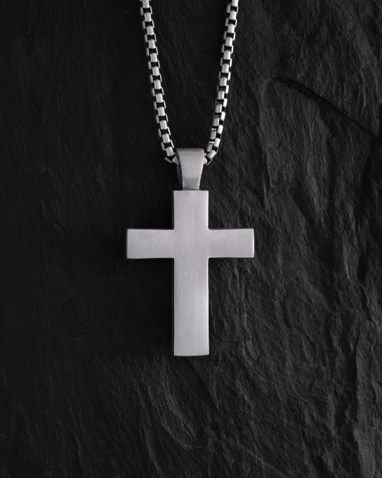 Срібний хрест CRISTO REDENTOR / Кулони + 7
