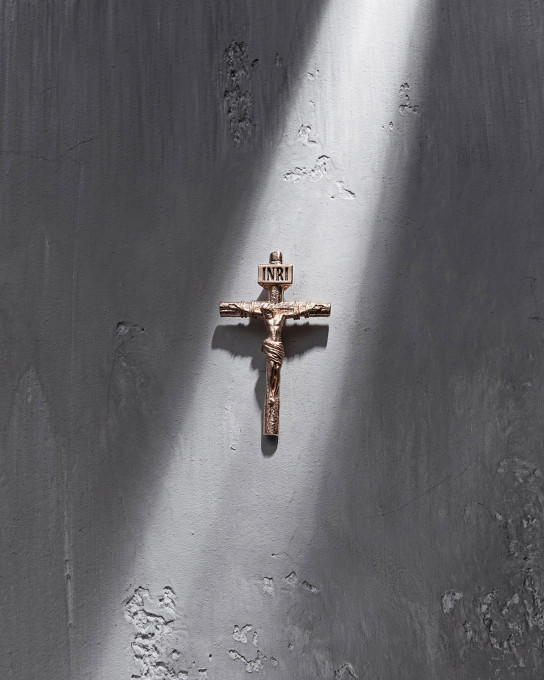 Золотий хрест CRUCIFIXION of JESUS CHRIST S / Кулони