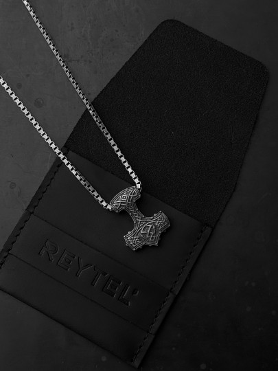 Серебряный кулон MJOLNIR / Кулоны + 4