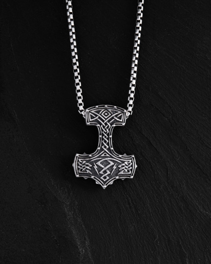 Серебряный кулон MJOLNIR / Кулоны