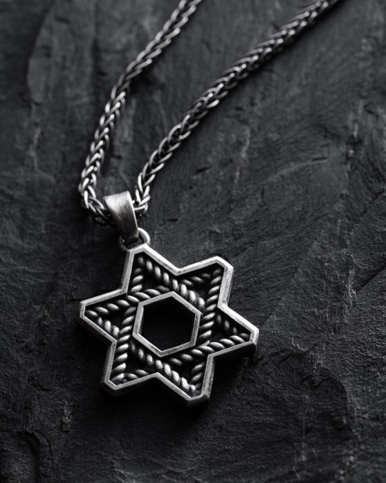 Срібний кулон STAR OF DAVID / Кулони