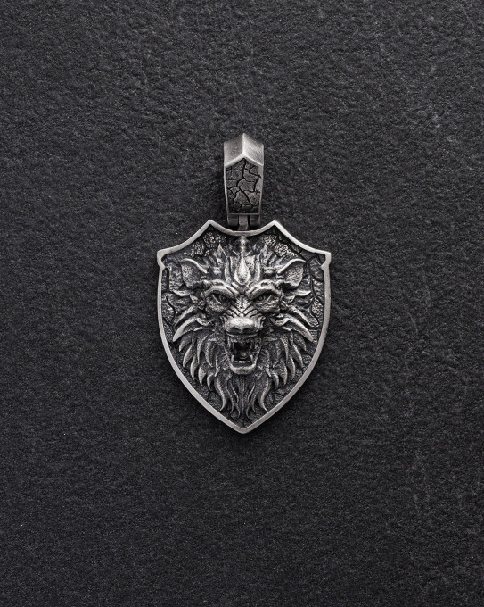 Срібний кулон WERWOLF / Кулони + 3