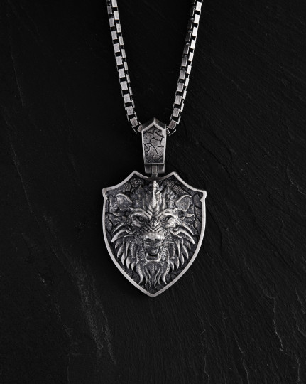 Серебряный кулон WERWOLF / Кулоны