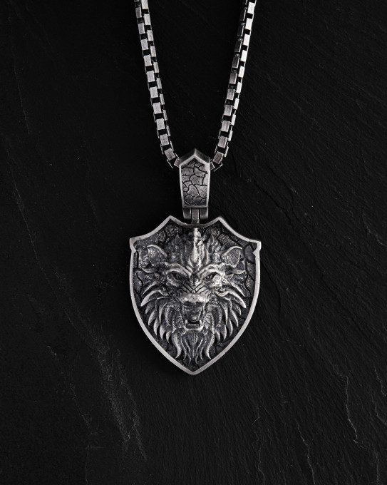 Срібний кулон WERWOLF / Кулони